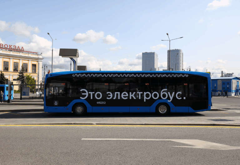 Мосгортранс: \»Среднее число поездок на электробусах в сутки достигло 1 млн\»