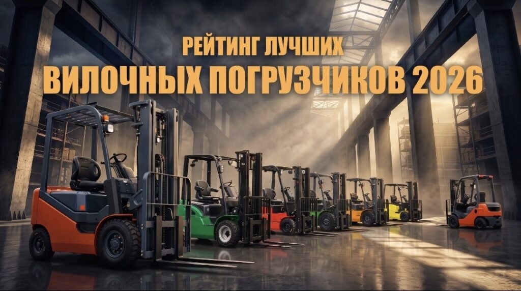 Рейтинг лучших вилочных погрузчиков 2026 года: 8 брендов для склада и производства