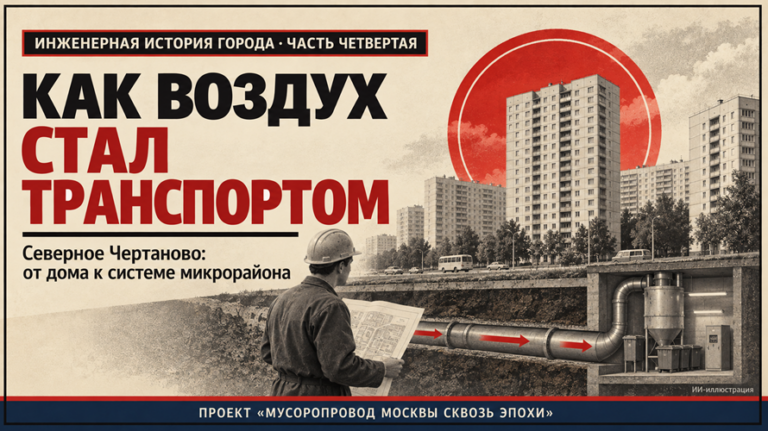 Как воздух стал транспортом в Северном Чертанове